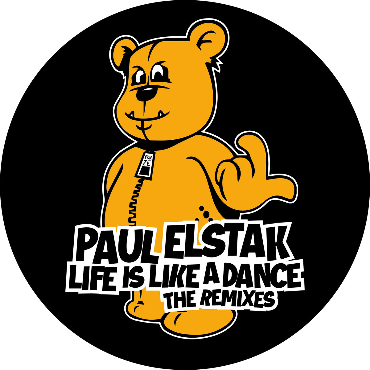 Paul Elstak - Life Is Like A Dance (The Remixes)  - PASSIONATE MUSIC LABEL - PMLPE001 -12" Vinyl Picture Disc