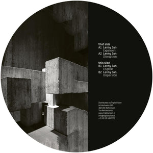 Lenny San - Planet Rhythm - Terra EP - PRRUKBLK089 - 12" Vinyl - Techno - Dutch Import