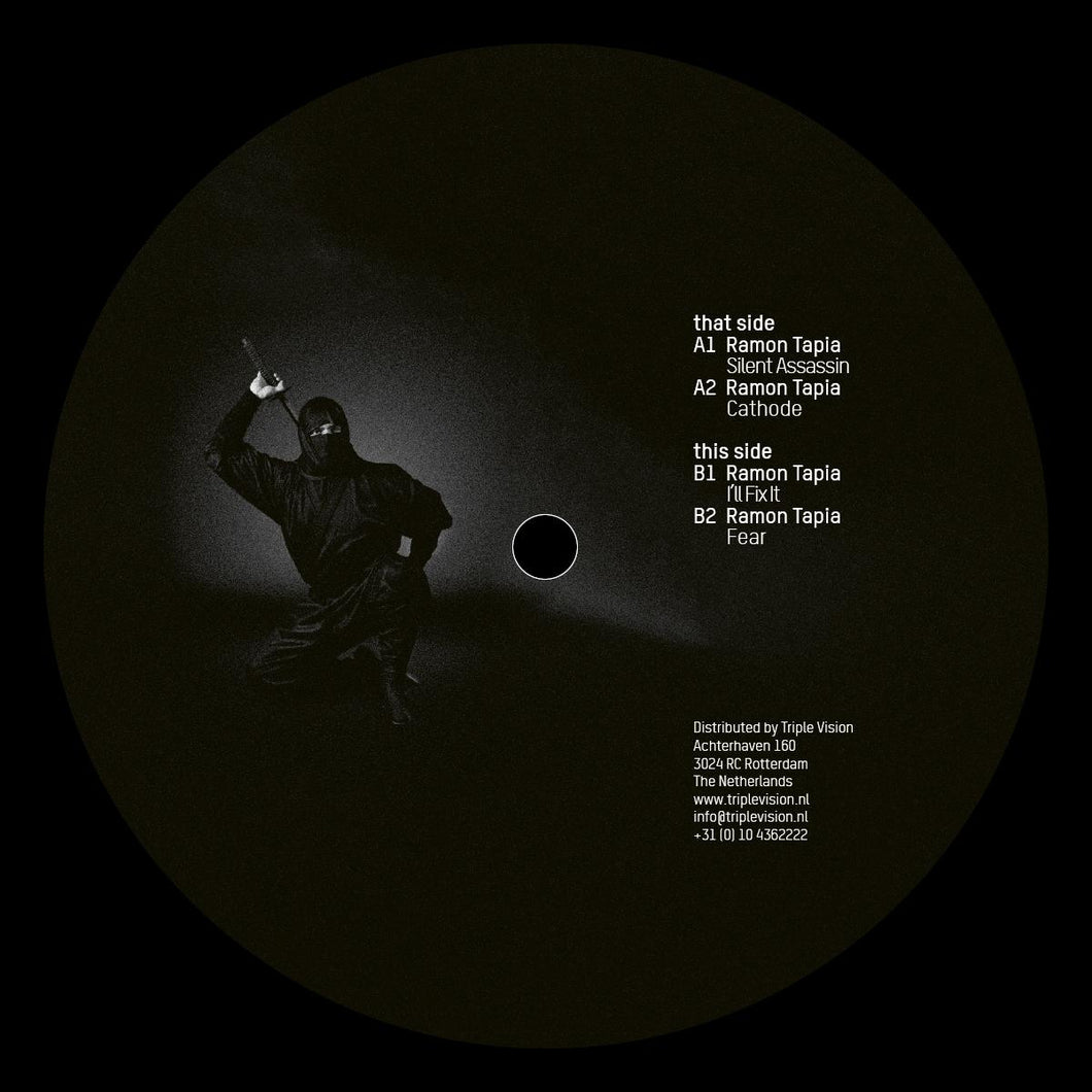 Ramon Tapia - Planet Rhythm - Silent Assassin EP - PRRUKBLK111 - 12