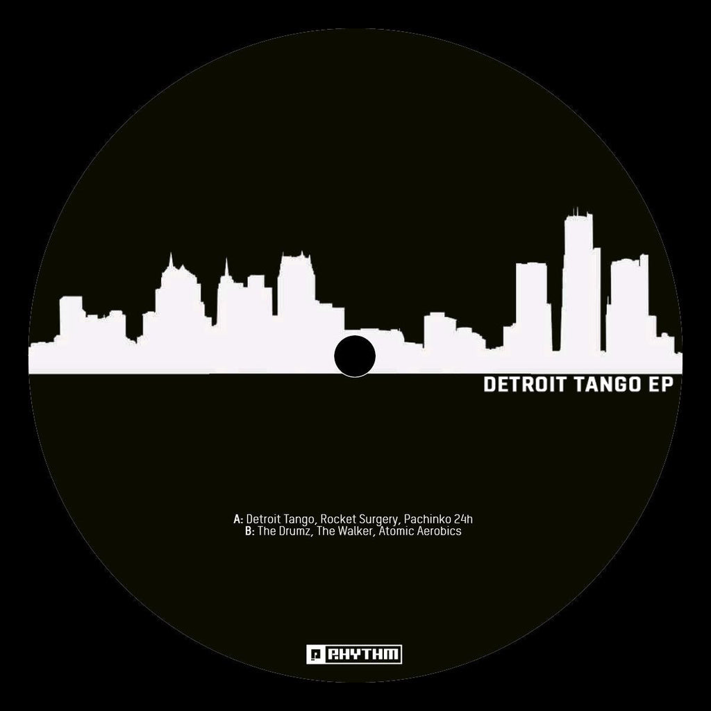 Gunjack - Detroit Tango LP [marbled brown vinyl / label sleeve] - Planet Rhythm - PRRUKBLK112 - 12" Vinyl - Techno - Dutch Import
