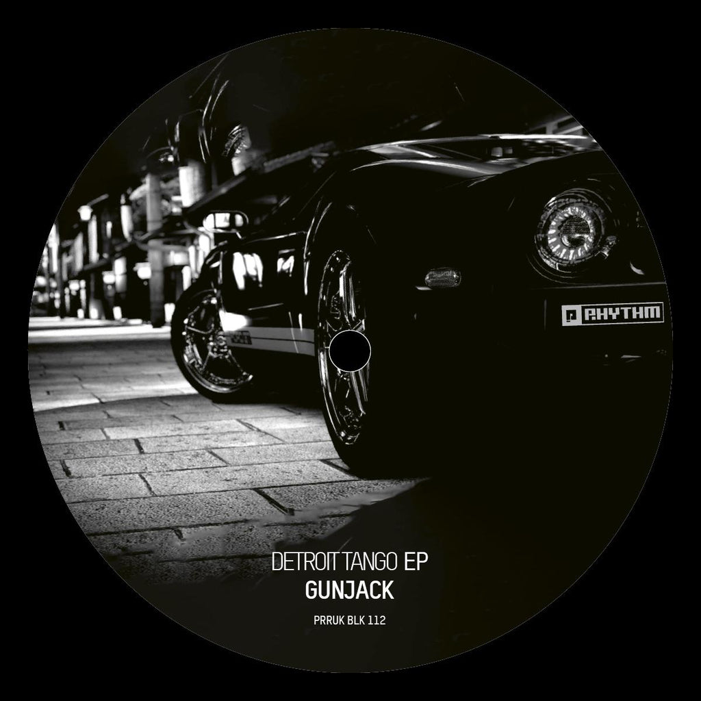 Gunjack - Detroit Tango LP [marbled brown vinyl / label sleeve] - Planet Rhythm - PRRUKBLK112 - 12" Vinyl - Techno - Dutch Import