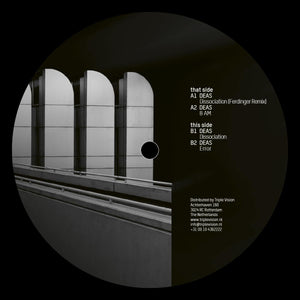 DEAS - 8 AM EP [label sleeve] - Planet Rhythm - PRRUKBLK124 - 12" Vinyl - Techno - Dutch Import