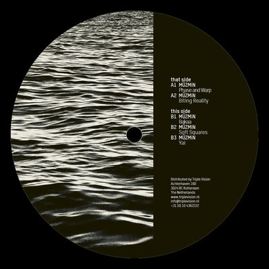 Muzmin - Negative Time EP [label sleeve] - Planet Rhythm - PRRUKBLK145 - 12