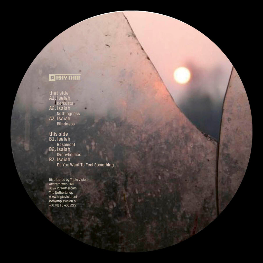 Isaiah - Basement EP - PRRUKBLK161 label