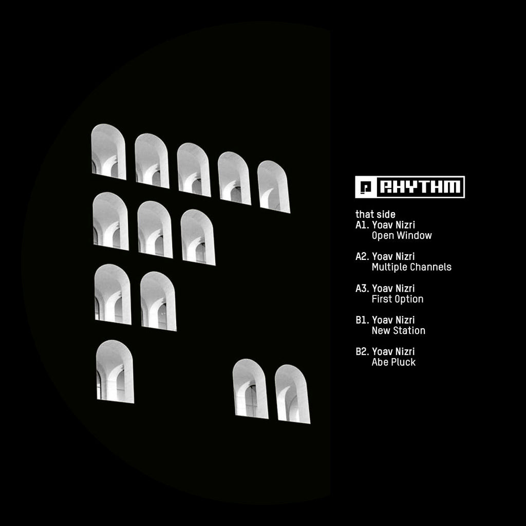 Yoav Nizri - Open Window EP - PRRUKWHT021 label