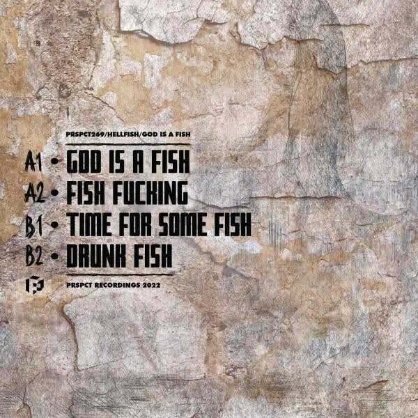 Hellfish - God Is A Fish - PRSPCT269 sleeve back