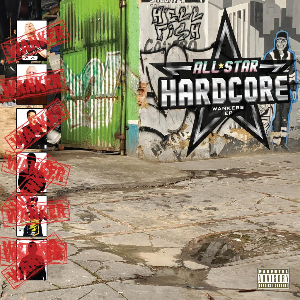 Hellfish - Allstar W4nkers EP [printed sleeve / incl. dl code] - PRSPCT Recordings  - 12" Vinyl -  PRSPCT307 - Harcore/Gabba/d&b