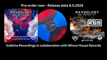 Load image into Gallery viewer, Raveology -  Feel The Heat -  K69 &amp; Dream Frequency  - Sublime Recordings - 12&quot; coloured butteryfly  vinyl - 202402