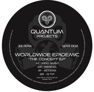 Worldwide Epidemic - The Concept EP - Quantum Projects - QPR 002 - Old Skool - 12
