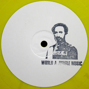 Rasta Vibez - World A Jungle Music [yellow vinyl / hand-stamped]  10" Vinyl -RASTA002