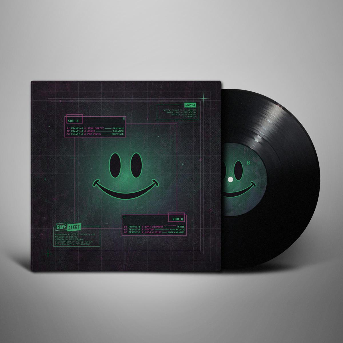 Franky B - Rave Alert Records - Rave Anomalies - RAVE51 - 12