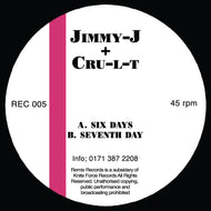 Jimmy J & Cru-l-t - Six Days EP - Remix Records - REC05 - Old Skool Rave - 12