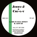 Jimmy J & Cru-l-t - Djs In Full Effect EP - Remix Records - REC11 - Old Skool Rave - 12" Clear Green Vinyl