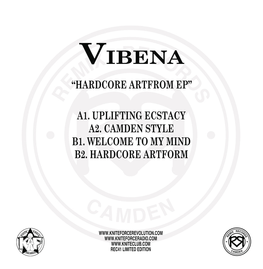 Vibena - Hardcore Artform EP - Remix Records - REC41 - Old Skool - 12" Orange Vinyl