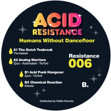 Load image into Gallery viewer, Various Artists - Acid Resistance - Humans Without Dancefloor - RESISTANCE006 - 12&quot; Vinyl - Acid Techno - Colombian Import