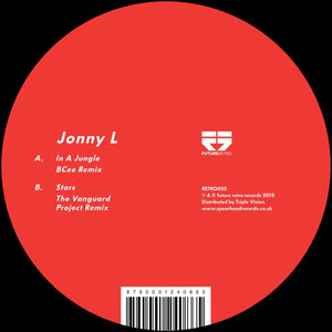 Jonny L remix Bcee / The Vanguard Project - In A Jungle Remixes - RETRO020 - Future Retro - Is This Love - 12" Vinyl
