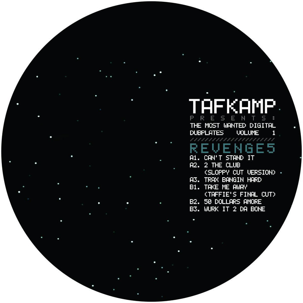 TAFKAMP - Revenge Techniques - The Most Wanted Digital Dubplates Vol. 1 - REVENGE5RP - 12" Vinyl - House / Techno - Dutch Import