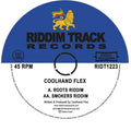 Coolhand Flex - Roots Riddim / Smokers Riddim - RIDT1223 label