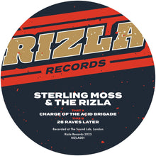 Load image into Gallery viewer, Sterling Moss &amp; The Rizla - Rizla Records 001 [200 Copies LTD / Red Vinyl] - Rizla Records - RIZLA001 - 12&quot; Vinyl - Acid Techno
