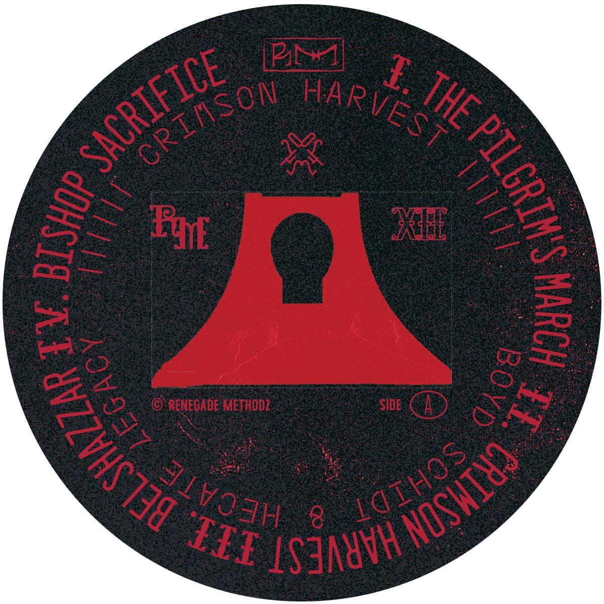 Boyd Schidt & Hecate Legacy - Renegade Methodz - Crimson Harvest - RM12 - 12" Vinyl - Techno - Greece