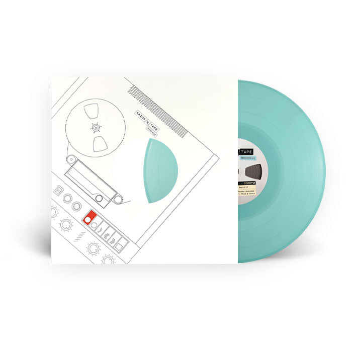 Dennis Liber - Astro Danza EP - RNTR090 sleeve with aqua blue vinyl