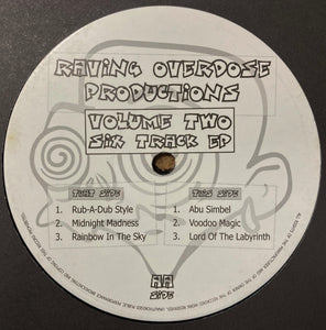 RAVING OVER DOSE PRODUCTIONS - R.O.P -Volume Two (Six Track EP) - 12" Vinyl - Spanish Import