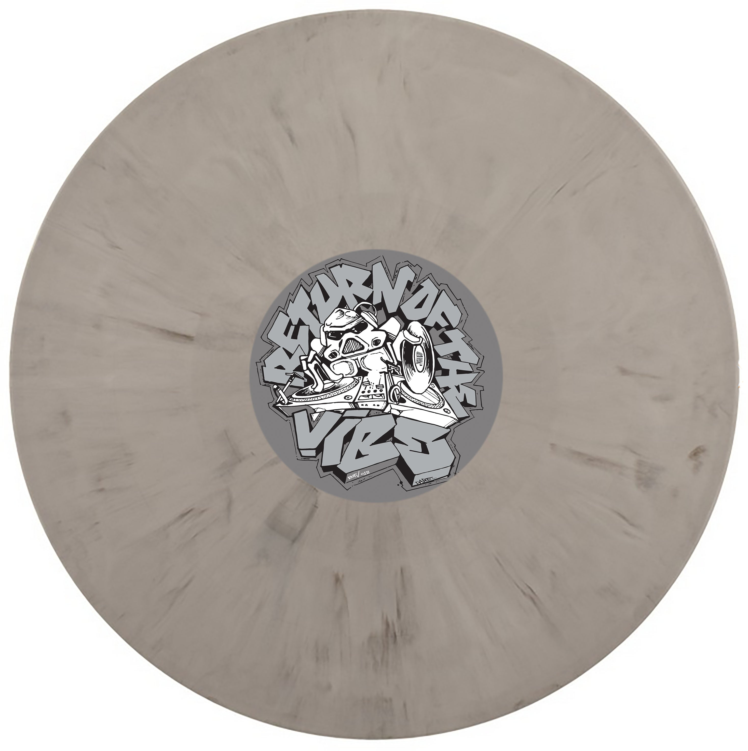 DJ Nightmare & Stu Chapman - Intercontinental Ballistic Beats EP - Return Of the Vibe - ROTV012 - 12" Marbled Ash Grey or Black Vinyl