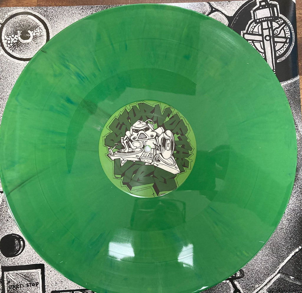 Stu Chapman & Dj Nightmare - Intercontinental Ballistic Beats 2 EP - Return Of the Vibe - ROTV015 - Marbled Green Vinyl