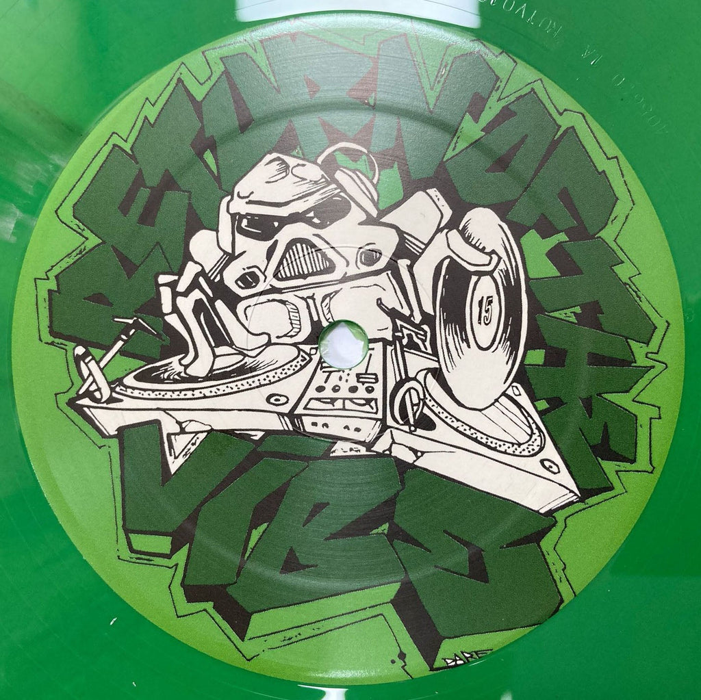 Stu Chapman & Dj Nightmare - Intercontinental Ballistic Beats 2 EP - Return Of the Vibe - ROTV015 - Marbled Green Vinyl