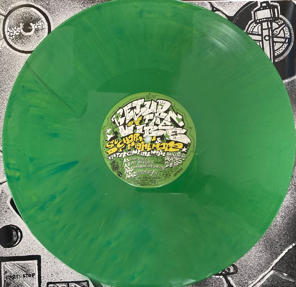 Stu Chapman & Dj Nightmare - Intercontinental Ballistic Beats 2 EP - Return Of the Vibe - ROTV015 - Marbled Green Vinyl