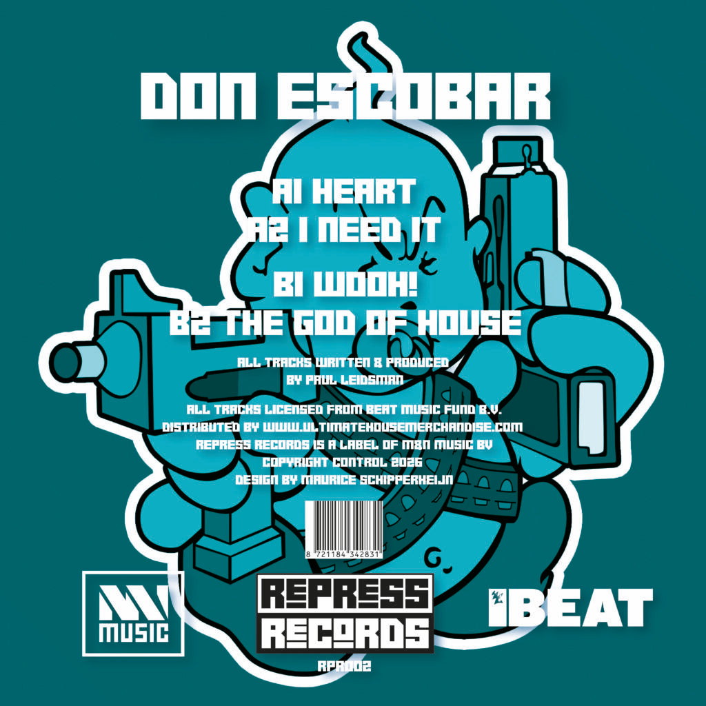 Don Escobar - Heart - RPR002 back