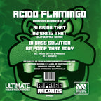 Acido Flamingo - Burned Rubber E.P. - RPR003 back