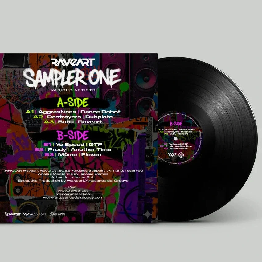 Aggresivnes / Dance Robot / Destroyers / Bubu / Yo Speed - Raveart Sampler - Raveart Records – RR003
