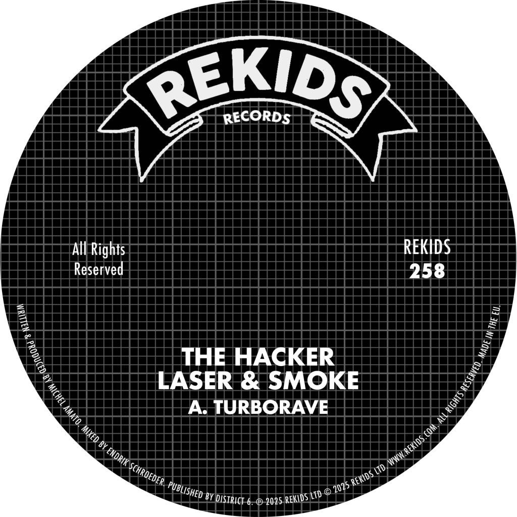 The Hacker - Laser & Smoke - Rekids - REKIDS258 - 12" Vinyl - Electro/Techno