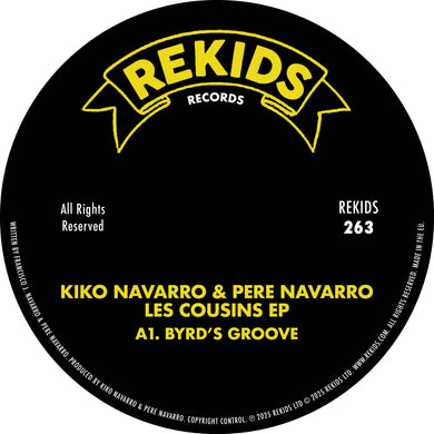 Kiko Navarro & Pere Navarro - Les Cousins EP - Rekids - REKIDS263 - 12