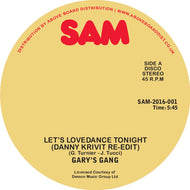 Gary's Gang - Sam Records - Let's Lovedance Tonight - Danny Krivit Re-edit - SAM2016001 - 12