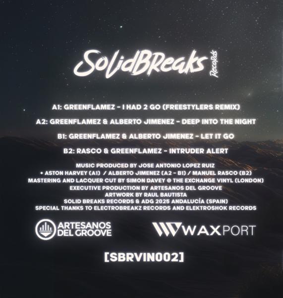 Greenflamez - Lost & Found - SBRVIN002 back