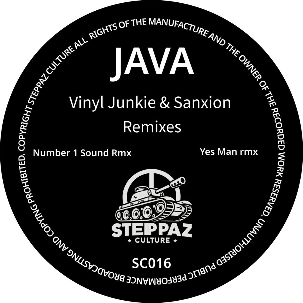 Java - Vinyl Junkie & Sanxion Remixes - SC016 label