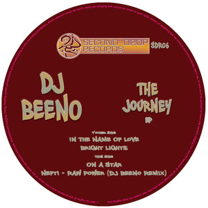 DJ Beeno - The Journey EP - SDR06 - In The Name Of Love / Bright Lights - Second Drop Records - 12" Vinyl