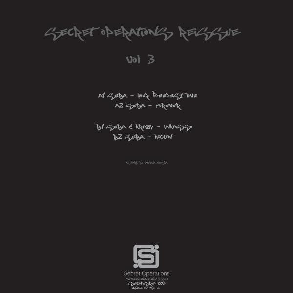 Seba - Secret Operations Reissue Vol. 3 - SECOPSRE003 tracklist