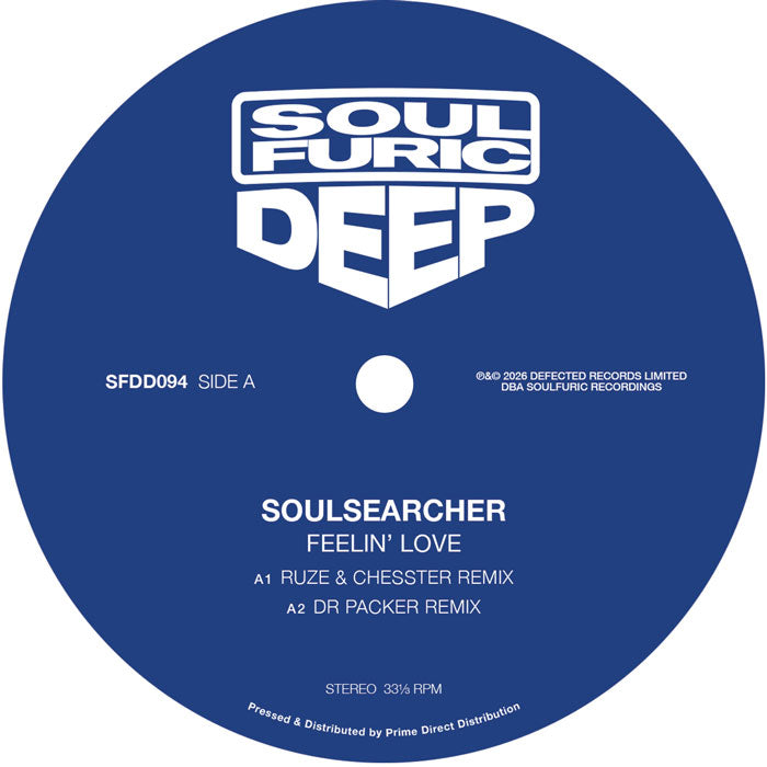 Soulsearcher - Feelin' Love - SFDD094 label