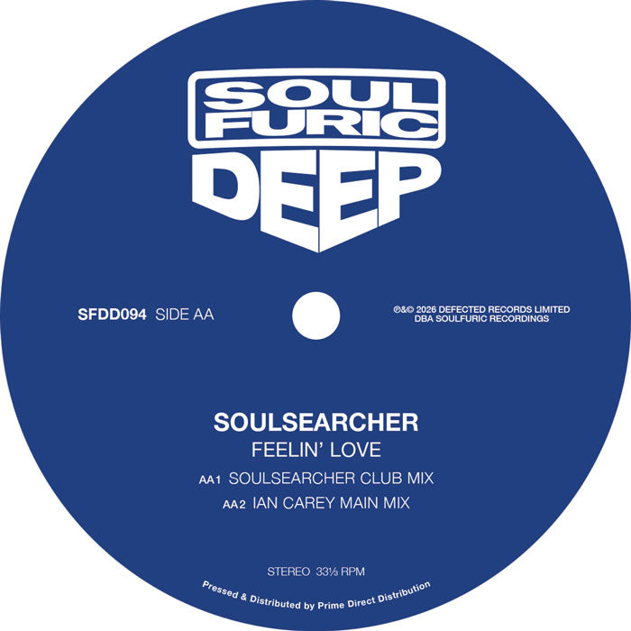 Soulsearcher - Feelin' Love - SFDD094 label alt