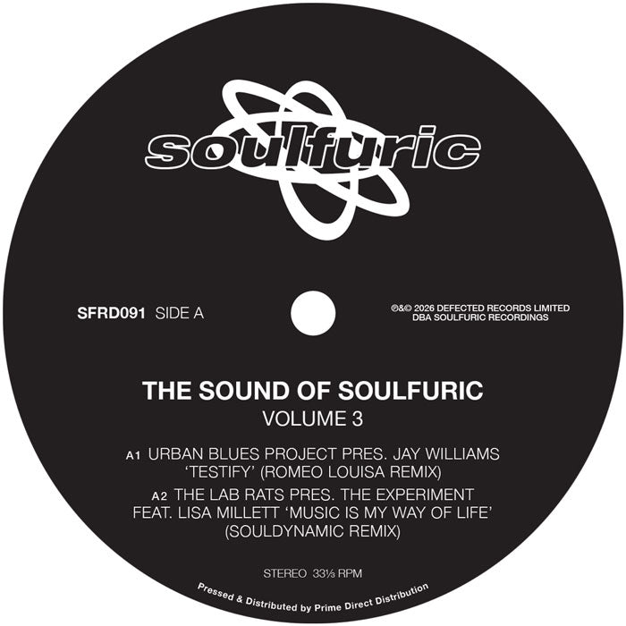 SFRD091 side A label