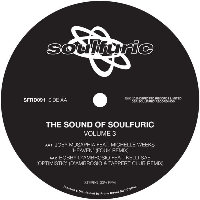 SFRD091 side B label
