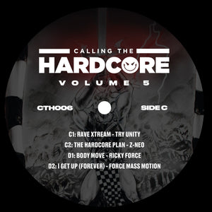 Calling The Hardcore 5 - Tim Reaper / Jack Smooth / Secret Squirrel/ Force Mass Motion etc -  CTH6 - 3x 12" LP