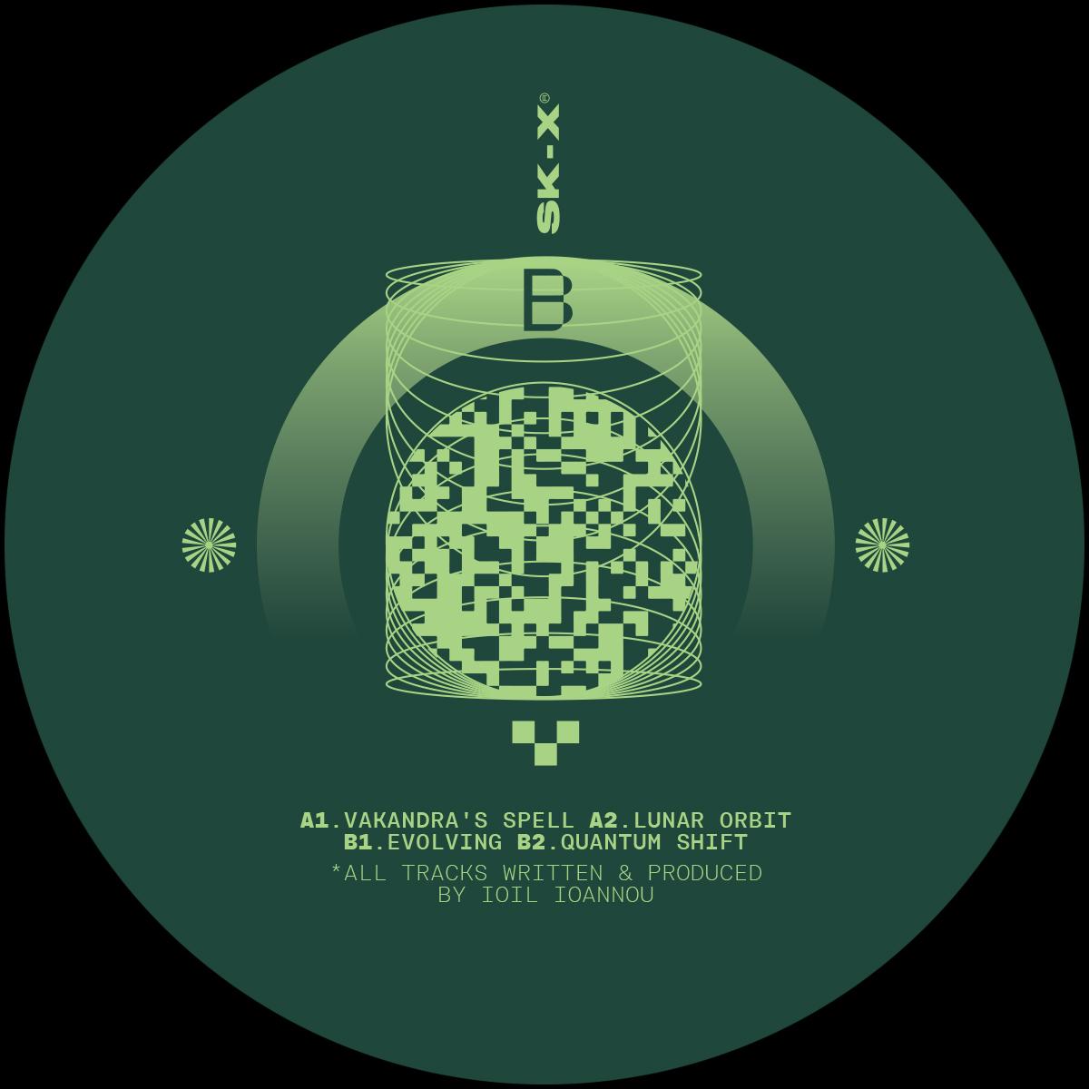 Cirkle - SK_Eleven - Vakandra's Spell [label sleeve] - SK11X026 - 12" Vinyl - Techno
