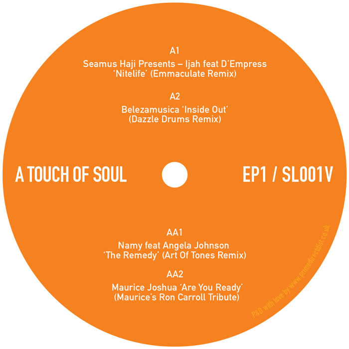 A Touch Of Soul EP1 - SL001V back