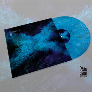 Eusebeia - X  - Samurai Music - 3x12" LP - SMDELP10 -  [blue marbled vinyl / printed sleeve]