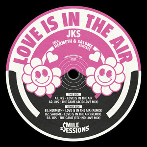 JKS - Love Is In The Air - Smile Sessions - SMILE004 - 12" Vinyl - Techno - German Import