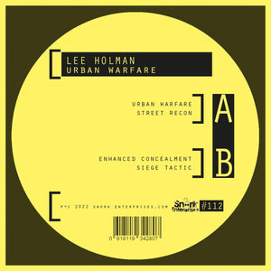 Lee Holman - Snork - Urban Warfare - SNORK112 - 12" Vinyl - Techno - German Import